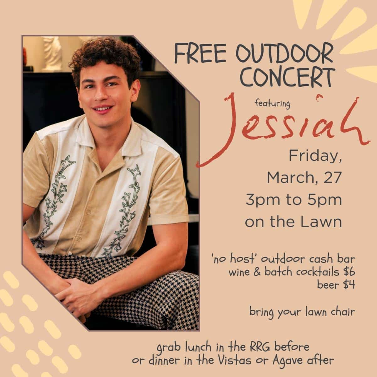 Outdoor Concert 03.27.2026 Jessiah