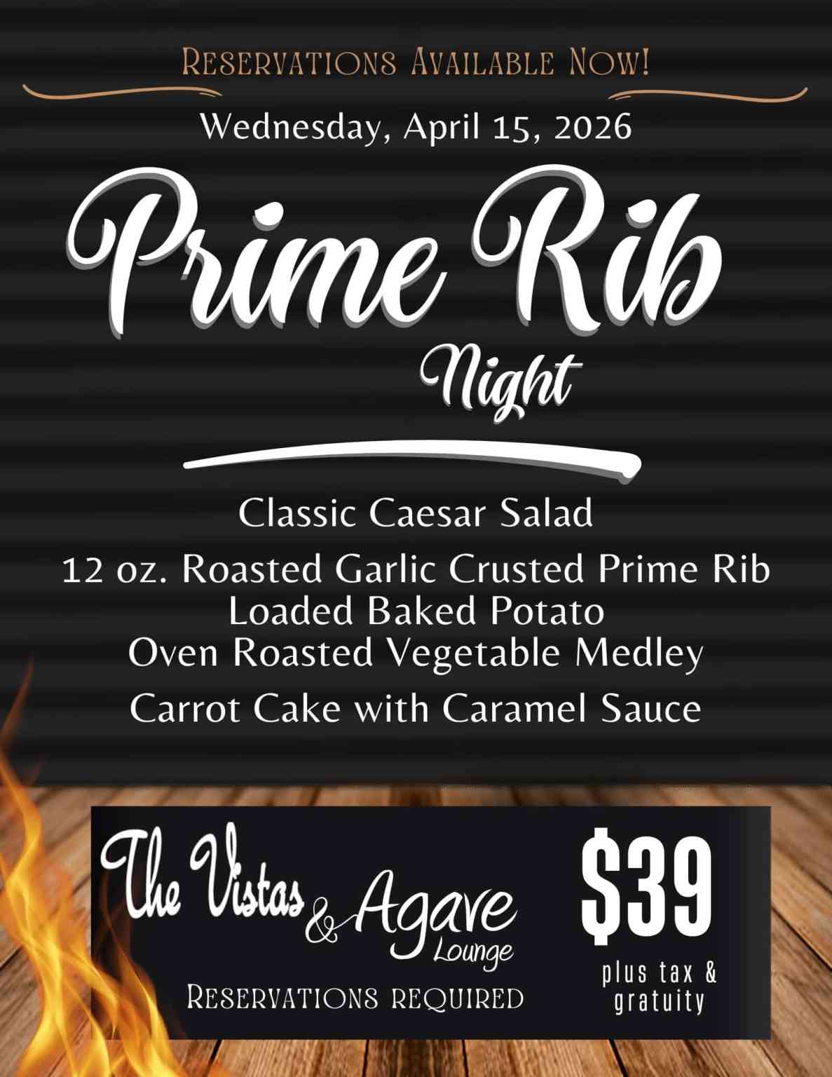 04.15.2026 Prime Rib Night