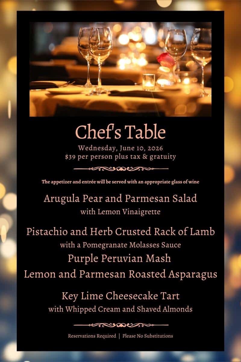 Chef Table 06.10.2026